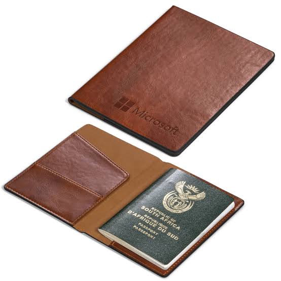 Passport cover - leather